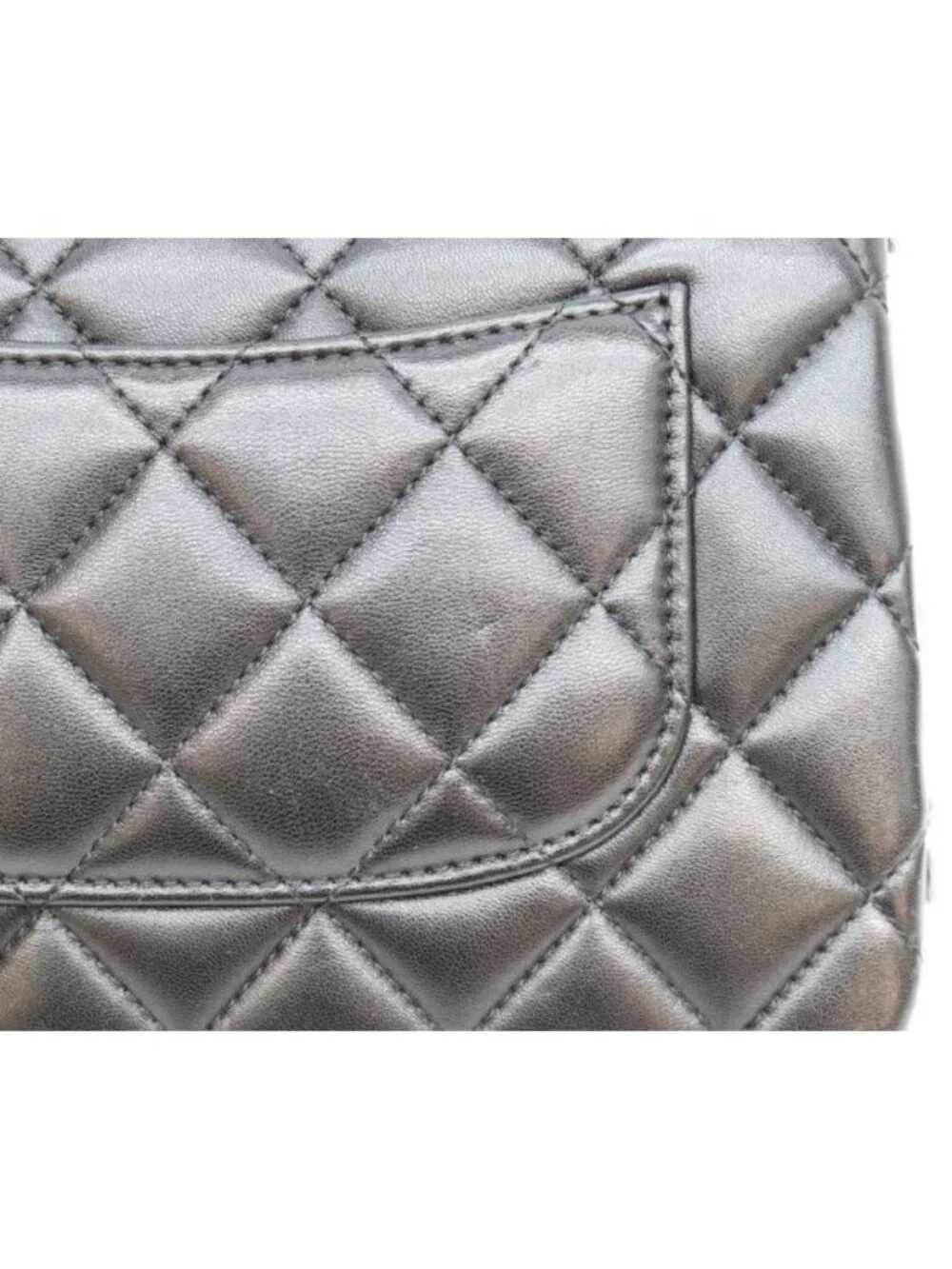 Chanel Black Lamb Gold Trendy CC Mini Top Handle Flap